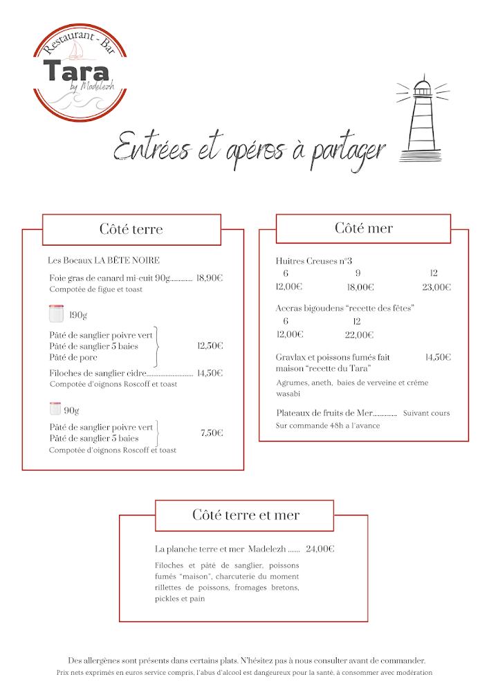 Tara By Madelezh - Menu Image 2